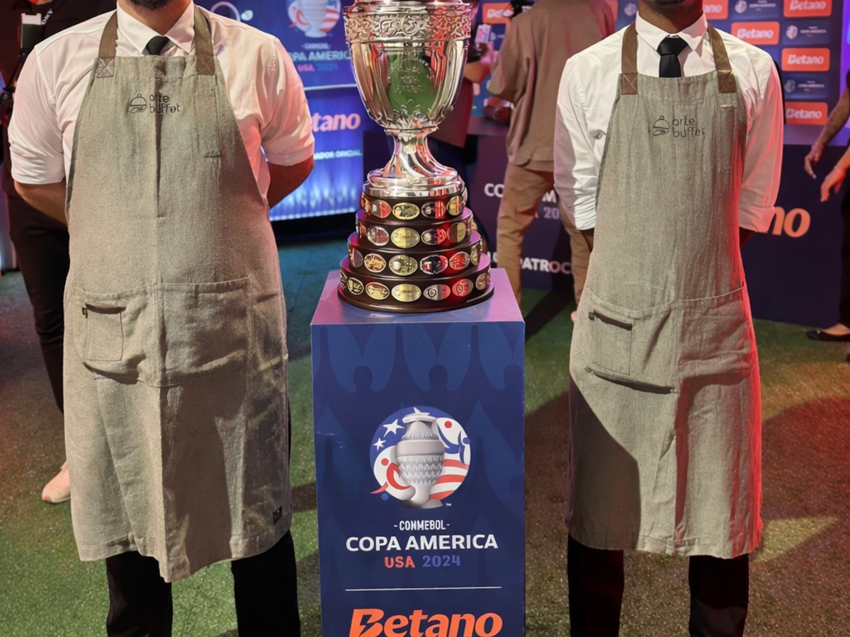 Equipe Arte Buffet na Copa América